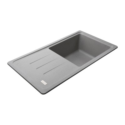 Гранитная мойка Globus Lux LUGANO серый камень 780x435мм-А0005 Гранитная мойка Globus Lux LUGANO серый камень 780x435мм-А0005