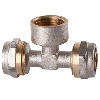 Тройник с внутренней резьбой NTM NF-1018 20х1/2"х20