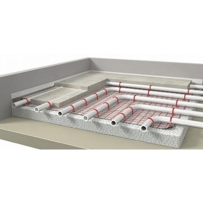 Гарпун-скоба для крепления трубы теплого пола Ø16, длина 40мм, белая (уп.100шт)