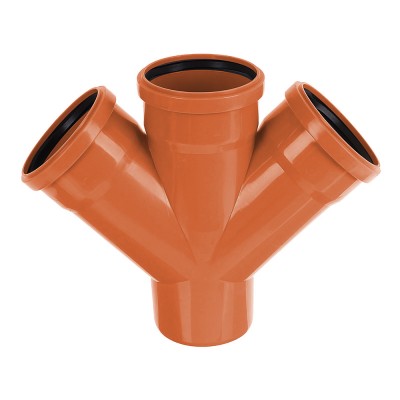 Крестовина VSplast 110х110х110х45 наружная Крестовина VSplast 110х110х110х45 наружная