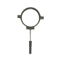 Хомут крепления труб пластиковый ф 50 (Крепление канализационное) Хомут крепления труб пластиковый ф 50 (Крепление канализационное)