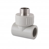 Тройник наружная резьба Kalde PPR ф25х1/2 2016 Тройник наружная резьба Kalde PPR ф25х1/2 2016