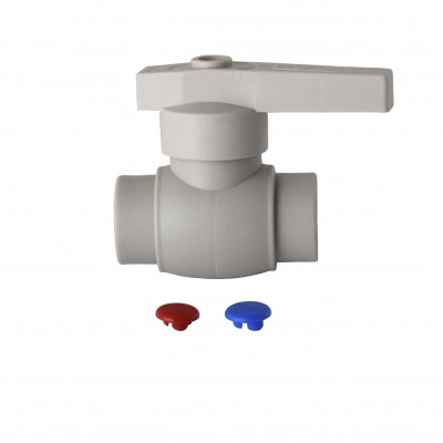 Кран шаровый(латунный шар) Vsplast PPR ф25 1021 Кран шаровый(латунный шар) Vsplast PPR ф25 1021