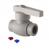 Кран шаровый(латунный шар) Vsplast PPR ф50 1021 Кран шаровый(латунный шар) Vsplast PPR ф50 1021