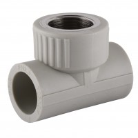 Тройник внутренняя резьба Vsplast PPR 20х3/4 1015 Тройник внутренняя резьба Vsplast PPR 20х3/4 1015