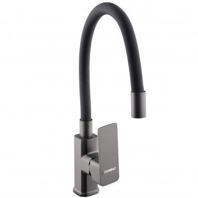 Смеситель для кухни DOMINO MALIBU DMM-203LR-GP-BLACK Смеситель для кухни DOMINO MALIBU DMM-203LR-GP-BLACK