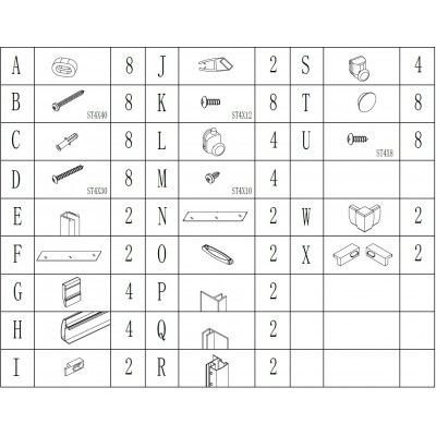 Душевая квадратная кабина без поддона ODRA N90GB BRAVO