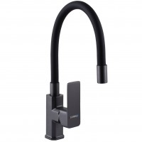 Смеситель для кухни DOMINO MALIBU DMM-203LR-GP-BLACK Смеситель для кухни DOMINO MALIBU DMM-203LR-GP-BLACK