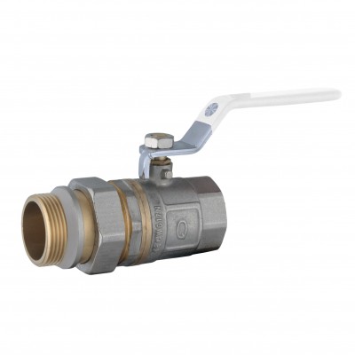 Кран шаровый прямой с американкой Q PROFESSIONAL QP003 PN40 1 1/2″ Кран шаровый прямой с американкой Q PROFESSIONAL QP003 PN40 1 1/2″