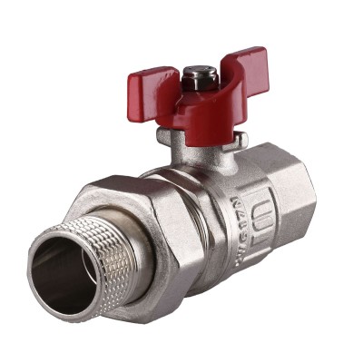 Кран шаровый прямой с американкой SELBA 3/4" КБ SL1509 Кран шаровый прямой с американкой SELBA 3/4" КБ SL1509