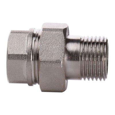 Сгон-американка прямой PROFESSIONAL 2" НИКЕЛЬ QP160 Сгон-американка прямой PROFESSIONAL 2" НИКЕЛЬ QP160