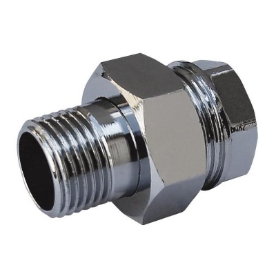 Сгон-американка прямой SOLOMON 1/2" CHROM 1620