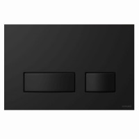 Кнопка смыва Cersanit MOVI (черная матовая) Кнопка смыва Cersanit MOVI (черная матовая)