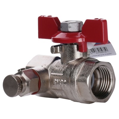 Кран шаровый полнопроходной ARCO VA30 1/2" 152203 с краном Маевского