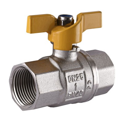 Кран шаровый прямой SELBA 1" ВВ ЖБ SL1507