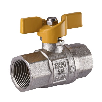 Кран шаровый прямой SELBA 3/4" ВВ ЖБ SL1507