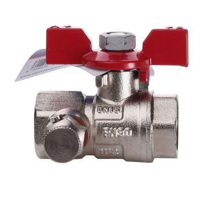 Кран шаровый полнопроходной ARCO VA30 1/2" 152203 с краном Маевского