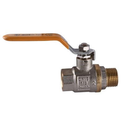 Кран шаровый прямой SOLOMON 1/2" НВ ЖР PN40 B1002