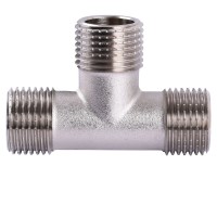 Тройник SOLOMON 1/2" ННН никель 8202 N Тройник SOLOMON 1/2" ННН никель 8202 N