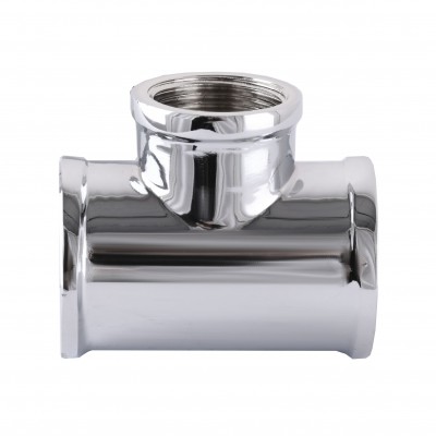 Тройник SOLOMON 3/4"х1/2"х3/4" ВВВ хром 8202