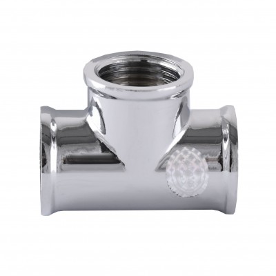 Тройник SOLOMON 1" ВВВ хром 8202