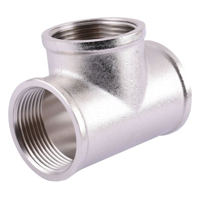 Тройник SOLOMON 3/4" ВВВ никель 8202 Тройник SOLOMON 3/4" ВВВ никель 8202