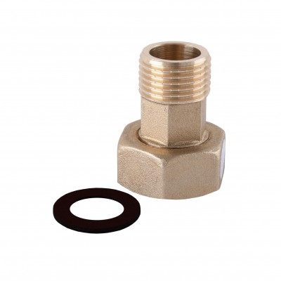 Штуцер с накидной  гайкой  1/2" для водомера PROFESSIONAL  NV-QP (1520)
