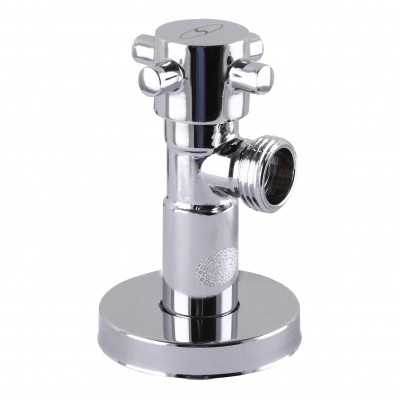 Кран полуоборотный угловой SOLOMON 1/2"х1/2" Retro 7077