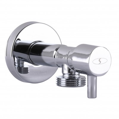 Кран полуоборотный угловой SOLOMON 1/2"х1/2" Lazer 7076