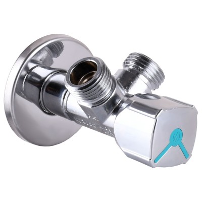 Кран шаровой угловой двойной ARCO 1/2"х 3/4"х3/4" A80TWIN CQ4107 Кран шаровой угловой двойной ARCO 1/2"х 3/4"х3/4" A80TWIN CQ4107