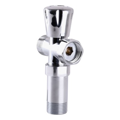 Кран вентильный для стиральной машины SELBA 3/4"x3/4"x3/4" с удлинителем A7250