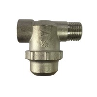 Фильтр грубой очистки SOLOMON 1/2" НВ никель с отстойником TD1053