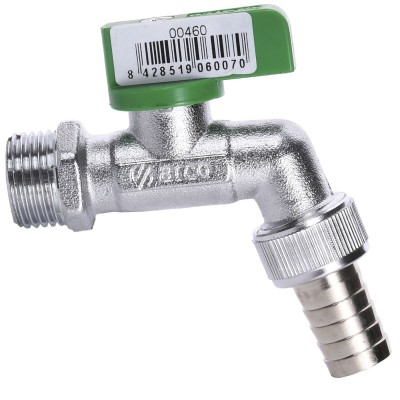 Кран ARCO шаровый поливочный 1/2" 00460 NANO AntiLime бабочка