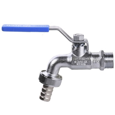 Кран ARCO шаровый поливочный 1/2" 0413 NANO AntiLime длинная ручка