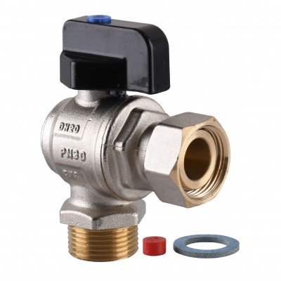 Кран шаровой угловой котловый с накидной гайкой ARCO 3/4″ 150814 Кран шаровой угловой котловый с накидной гайкой ARCO 3/4″ 150814