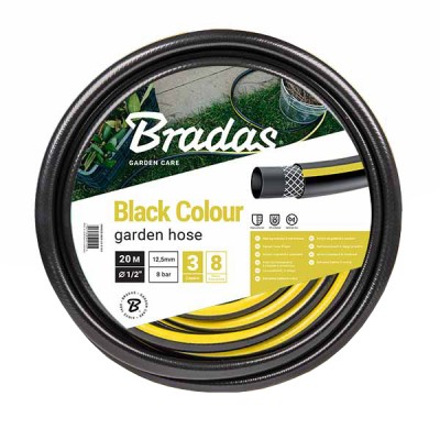 Шланг для полива Bradas BLACK COLOUR 1/2″ 20м, WBC1/220