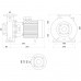 Насос моноблочный IR 32-160A 3,0 кВт SAER (20 м3/ч,37 м)