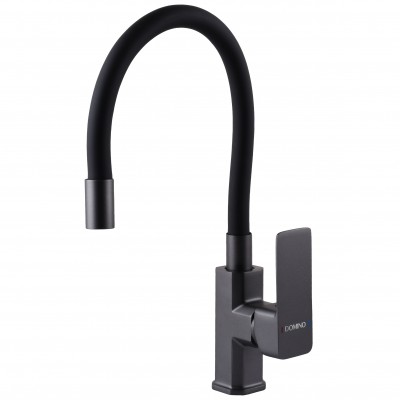 Смеситель для кухни DOMINO MALIBU DMM-203LR-GP-BLACK Смеситель для кухни DOMINO MALIBU DMM-203LR-GP-BLACK