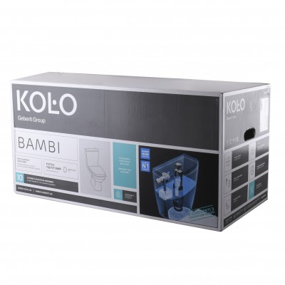 Унитаз-компакт детский Kolo Bambi 6 л кос.бок.+сидение полипропилен