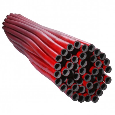 Утеплитель EXTRA красный для труб (6мм), ф28 ламинированный Теплоизол Утеплитель EXTRA красный для труб (6мм), ф28 ламинированный Теплоизол