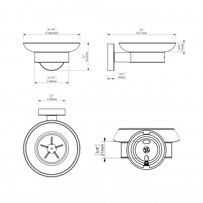 Набор аксессуаров для ванной SONIA ASTRAL KIT BLACK 185788 ( 5 предметов) Набор аксессуаров для ванной SONIA ASTRAL KIT BLACK 185788 ( 5 предметов)