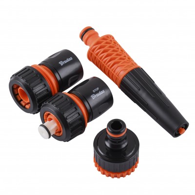 Комплект с 4 елементов для полива на шланг Bradas ECO-PWB5500-12BLACK LINE, 1/2″