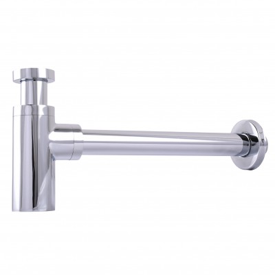 Сифон для раковин цилиндрический Globus Lux GSB-32-125-00 1 1/4 ″, хром, латунь