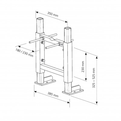 Инсталляция для биде SIAMP SCU 350