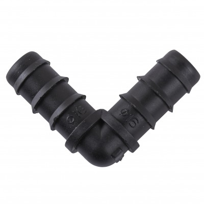 Соединитель-колено для трубки 16мм