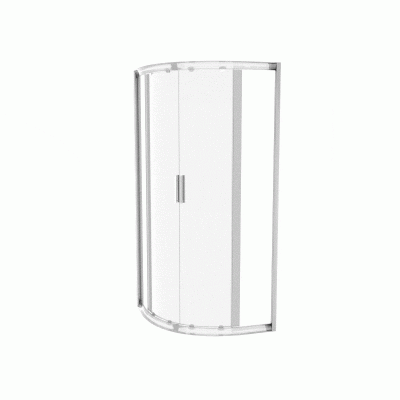 Душевая кабина 90*90 поддон в компл, проф. хром, стекло прозр.(6 мм), раздв.79025800 ASIGNATURA Esla 79025800