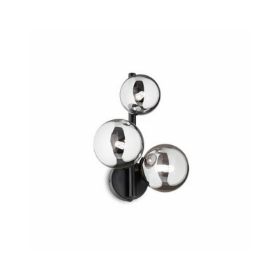 Бра Ideal Lux 271439 Perlage Ap3 Nero G9 15W IP20
