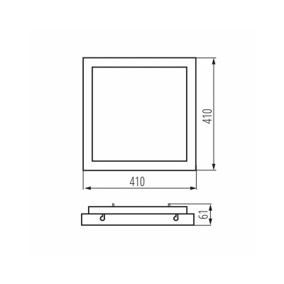 Потолочный светильник Kanlux 24642 ​​Tybia LED 1x38W 4000K 3800Lm IP20