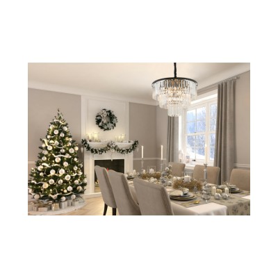 Люстра Nowodvorski 7616 Cristal E14 9x40W IP20 Bl