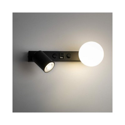 Бра Tk Lighting 10152 Vox GU10+G9 2x10+6W IP20 Bk Бра Tk Lighting 10152 Vox GU10+G9 2x10+6W IP20 Bk